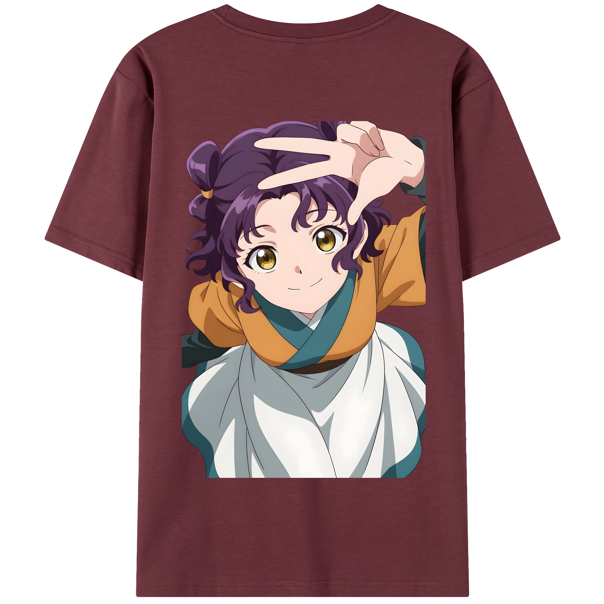 （画像用） 薬屋のひとりごと The Apothecary Diaries 綿100％半袖Tシャツ（背面プリント）